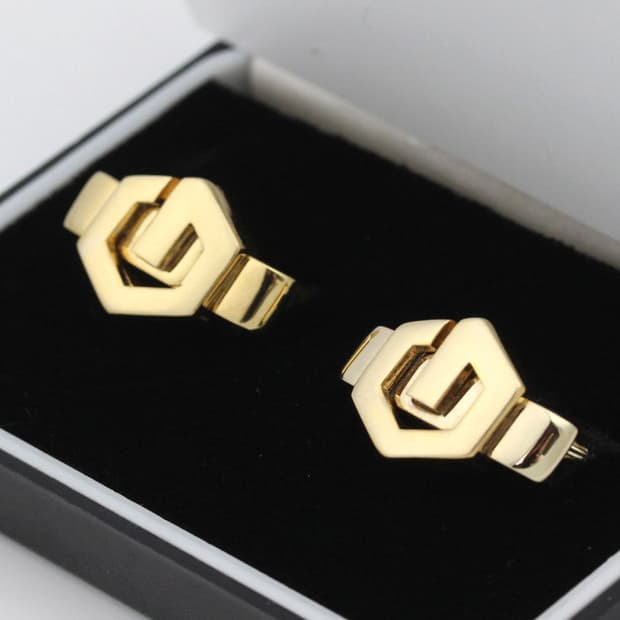 지방시 A-등급 G로고 남자 명품 커프스