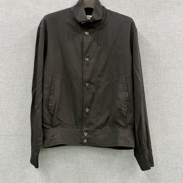 [OUR LEGACY] MOCK BOMBER Draping Black L