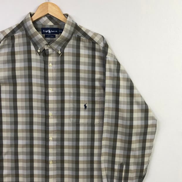 Xxl 폴로 체크 셔츠
