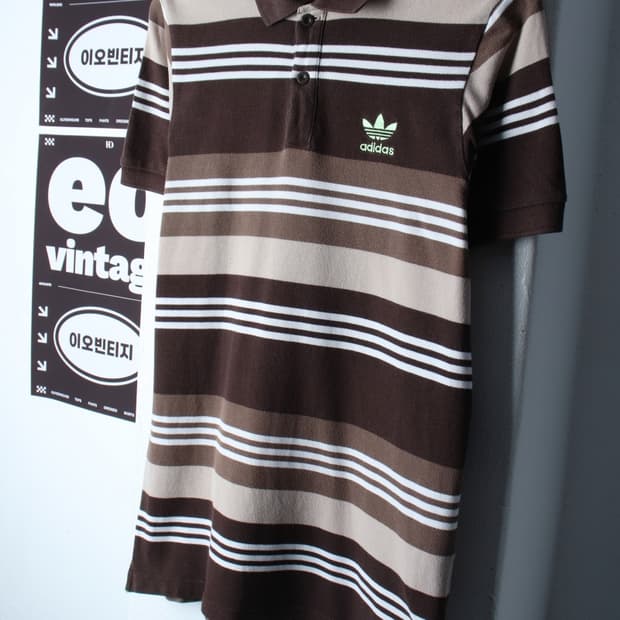 (L-XL) 아디다스 반팔 카라 티셔츠 00S년대 오리지널-H35199