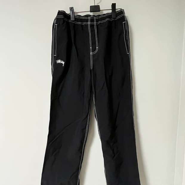 스투시 나일론 팬츠 s