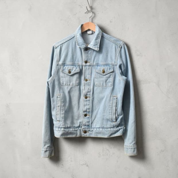 아메리칸어패럴 데님 청자켓 S M0239
