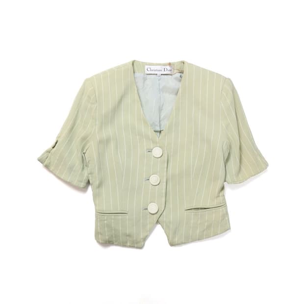 Christian Dior Wool Stripe Blazer
