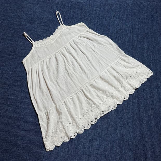 빈티지 모리걸 나시 슬리브리스