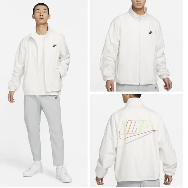 [[2XL] 나이키(NIKE) 컬러 빅로고 우븐 자켓#397