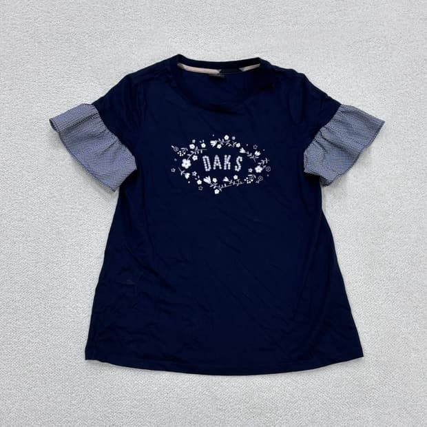 165 닥스 키즈 라운드 반팔 티셔츠 0313E