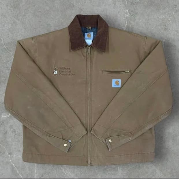 칼하트 디트로이트 자켓 jo1 46사이즈 브라운