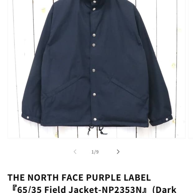 THE NORTH FACE PURPLE LABEL 65/35 