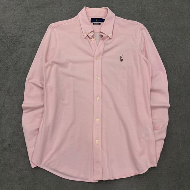 L 폴로 랄프로렌 핑크 옥스포드 셔츠