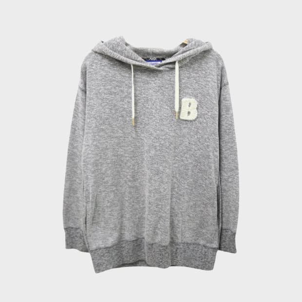 버버리 블루라벨 부클 자수 후드티 62235