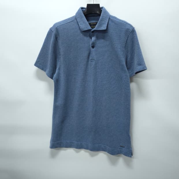 마시모두띠 엑스트라 파인 피케 반팔 카라 티셔츠 (95~100)