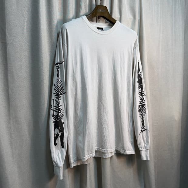 스투시(Stussy) 바라쿠다 피그먼트 다이드 롱슬리브