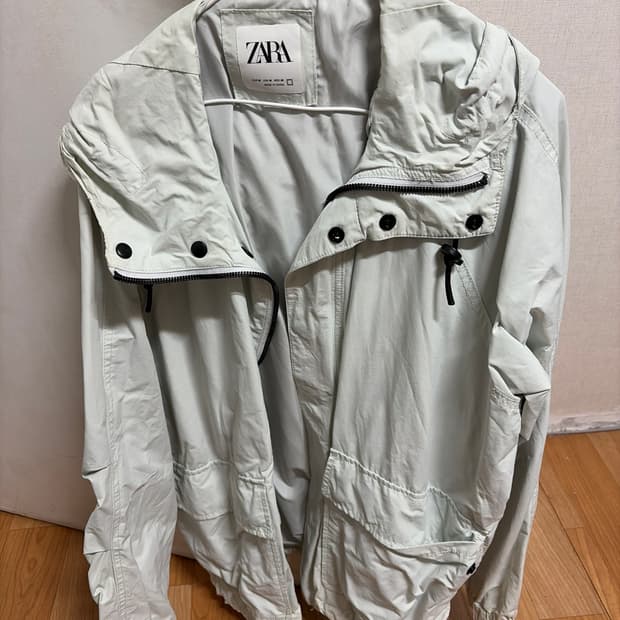 zara 나일론 윈드브레이크