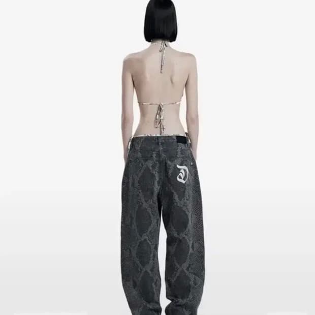 오도어 파이톤 팬츠 1사이즈