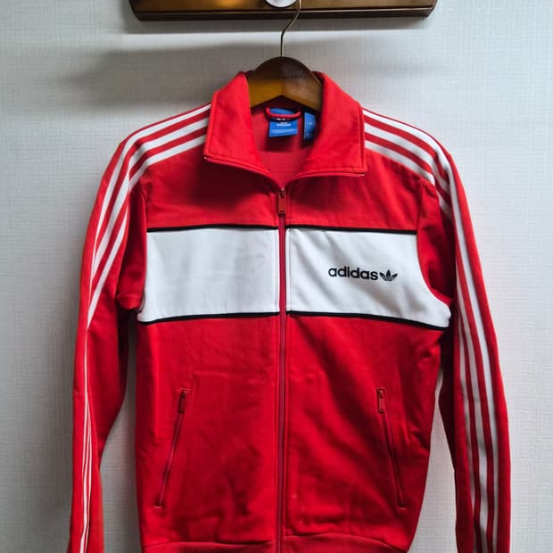 L) 아디다스 블럭 컬러 트랙탑 져지 팝니다