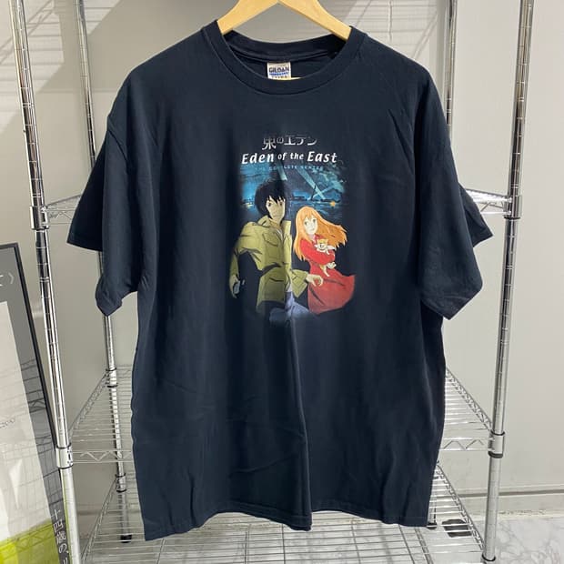 동쪽의에덴 부틀렉 애니메이션 티셔츠