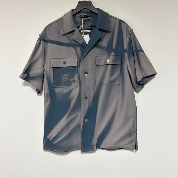 지용킴 24SS 썬블리치 코튼 반팔셔츠 M