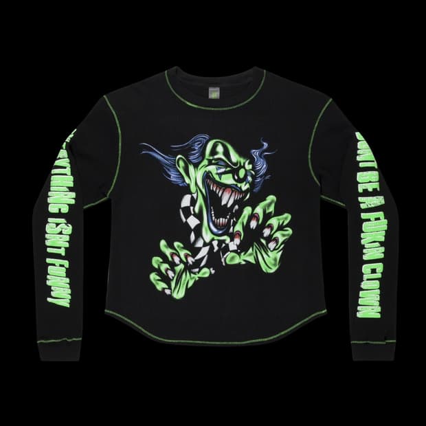 Endless Denim funny clown long sleeve