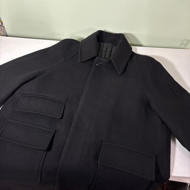 FREE 라퍼지스토어 블랙 발마칸코트