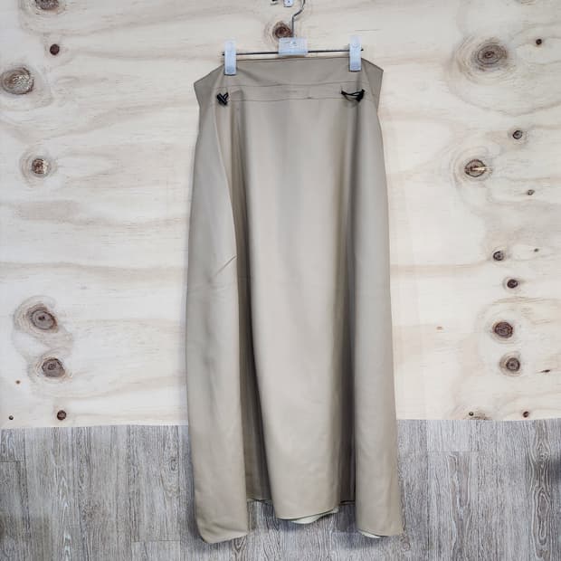 646) 비건레더 롱 스커트