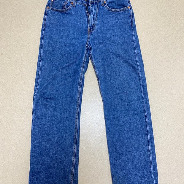 리바이스 565 스트레이트 핏 W28 L32 청바지(상태 최상)