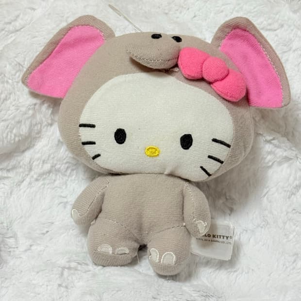 고전 코끼리 키티 인형