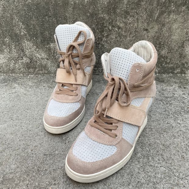 [38] ASH 스웨이드 웨지힐 스니커즈 (245)