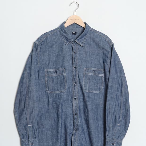  UNIQLO Chambray Work Shirts