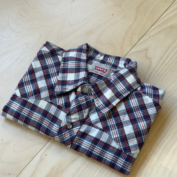 Levi’s Western Plaid Shirt