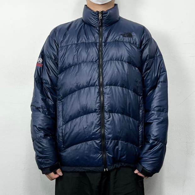 노스페이스 로고 써밋 시리즈 경량 패딩