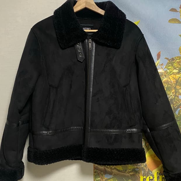 미쏘 무스탕 블랙