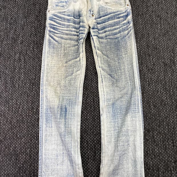 [Made In NIPPON]Crack Washed Semi Boots 
