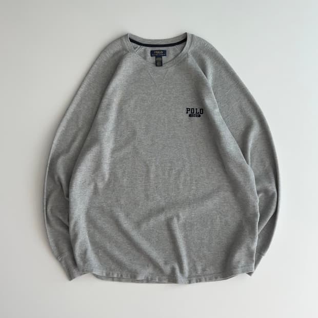 폴로 랄프로렌 와플 롱슬리브 2XL