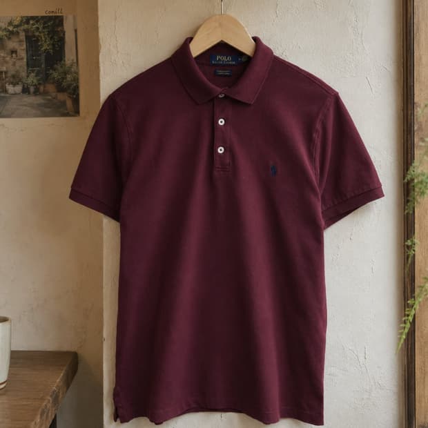 100 POLO 폴로 랄프로렌 반팔 카라티 피케 커스텀슬림핏