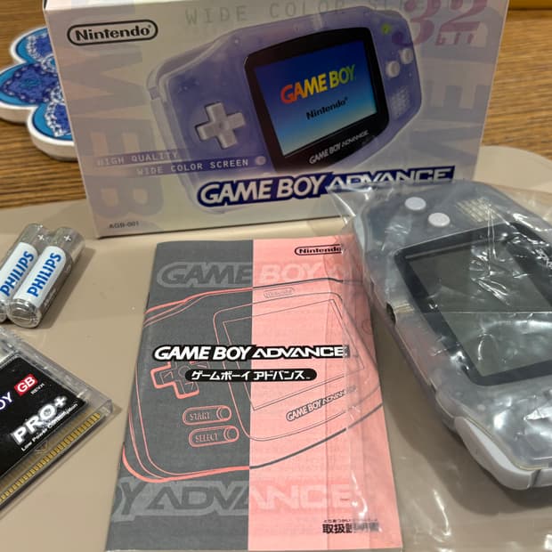 닌텐도 게임보이 어드밴스  GBA 신품급 풀박스 소장품