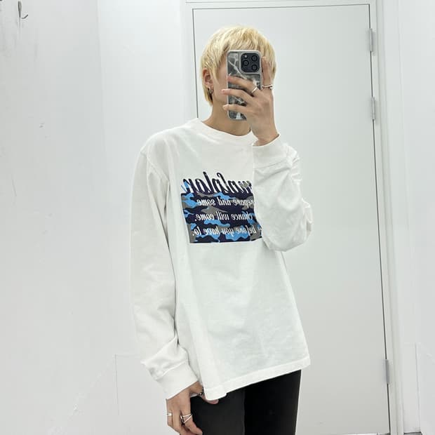 ILL’S camo lettering  sleeve 