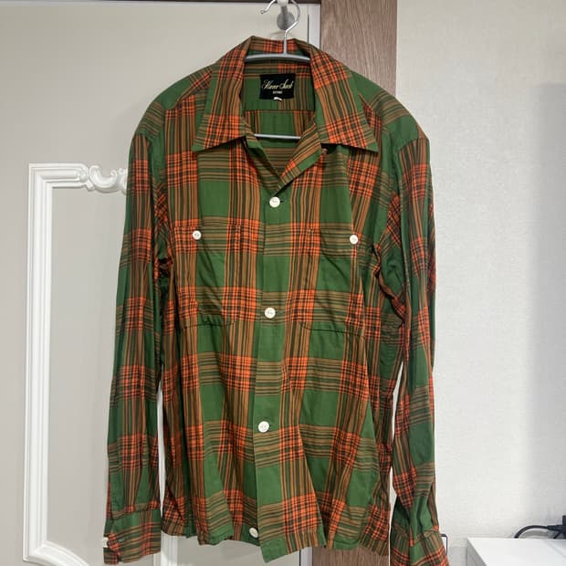 하버색어타이어 체크셔츠