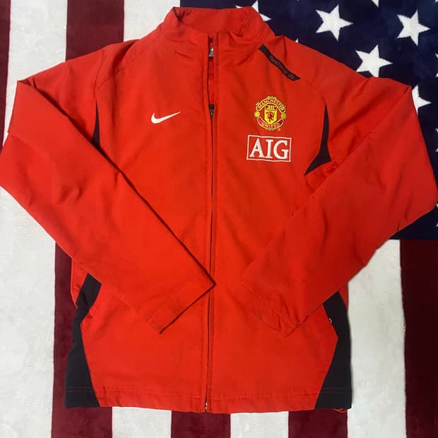 00s 나이키 맨유 alg 트랙자켓