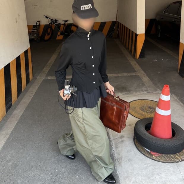 Micmac paris high neck shirt