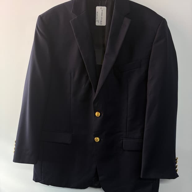 J1 랄프로렌 금장 네이비 블레이저 40R
