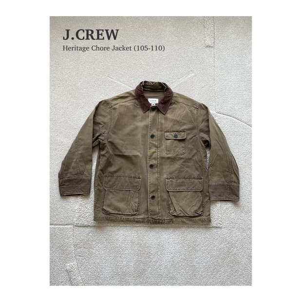 제이크루 헤리티지 초어 자켓 (105-110)