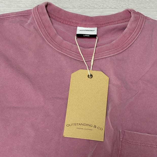 (희귀,새상품) 아웃스탠딩 빈티지 워싱 반팔티셔츠