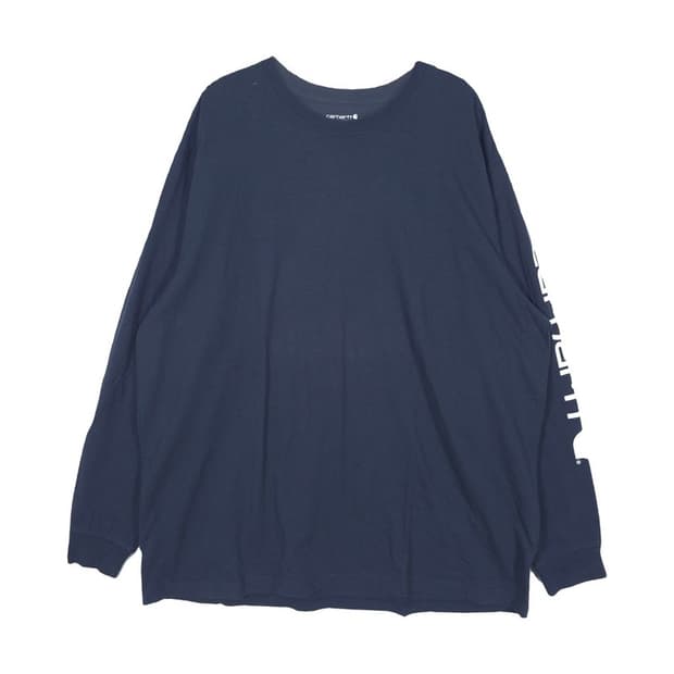 칼하트 슬리브 로고 루즈핏 롱슬리브 2XL