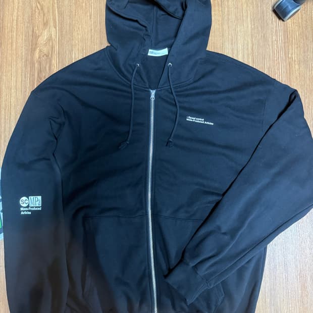MPa SPEED CTRL HOOD ZIP UP (BLACK)
