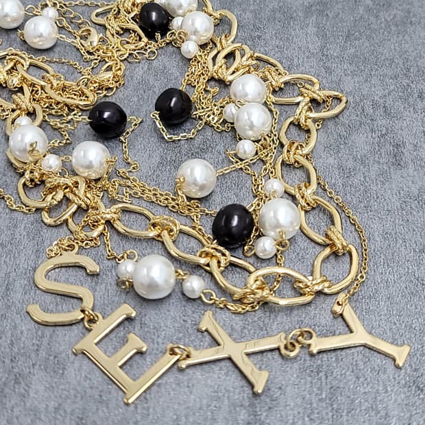 sexy necklace set