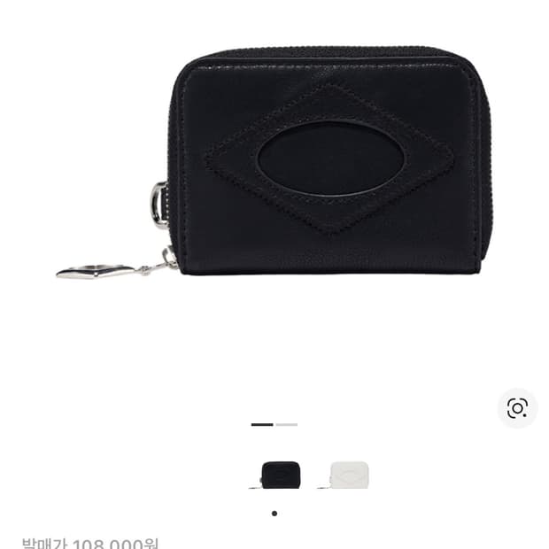 미스치프 롬버스 카드지갑 블랙