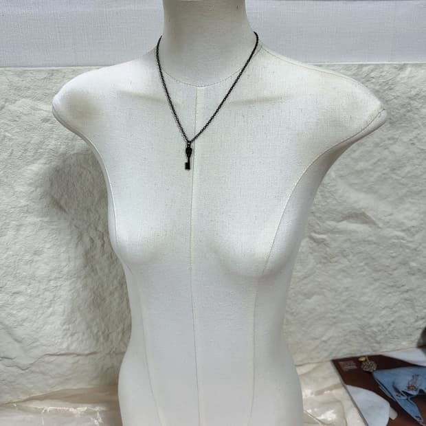 Unisex빈티지 고딕 해골 열쇠 목걸이