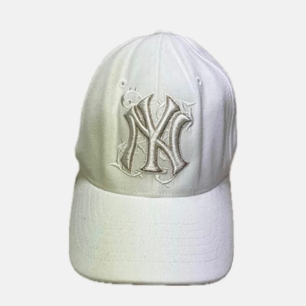 MLB 뉴욕 양키스 화이트 볼캡 XS-S