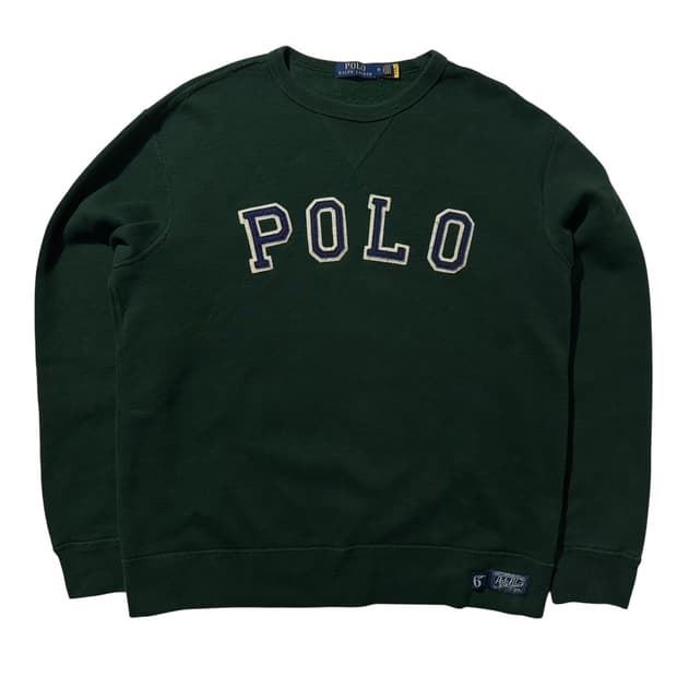 폴로 랄프로렌 아치로고 스펠아웃 맨투맨 (신형QR)