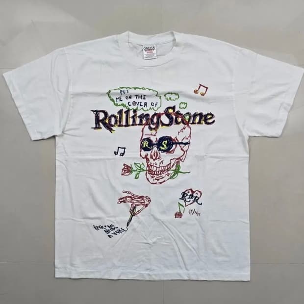 (rep) 빈티지 롤링스톤즈 밴드 티셔츠